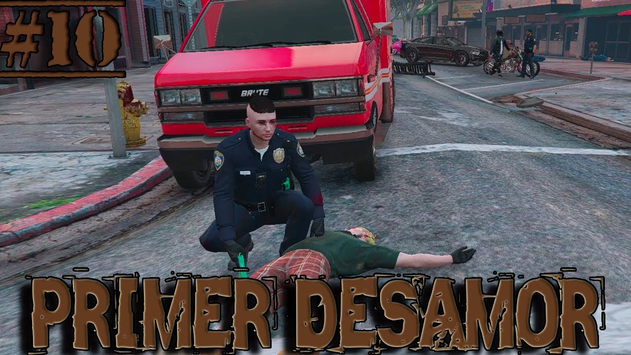 GTA RP: Vomito encima de una PAREJA BESANDOSE