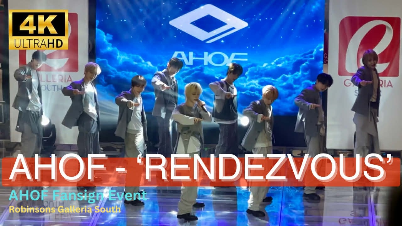AHOF - 'Rendezvous' Performance at Robinsons Galleria South Fansign Event