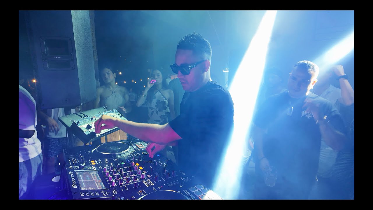 STEVE ANDREAS Live Afro Tribal House DJ Mix @Reflexions Beach Bar ARUBA  [24.08.2025 ]