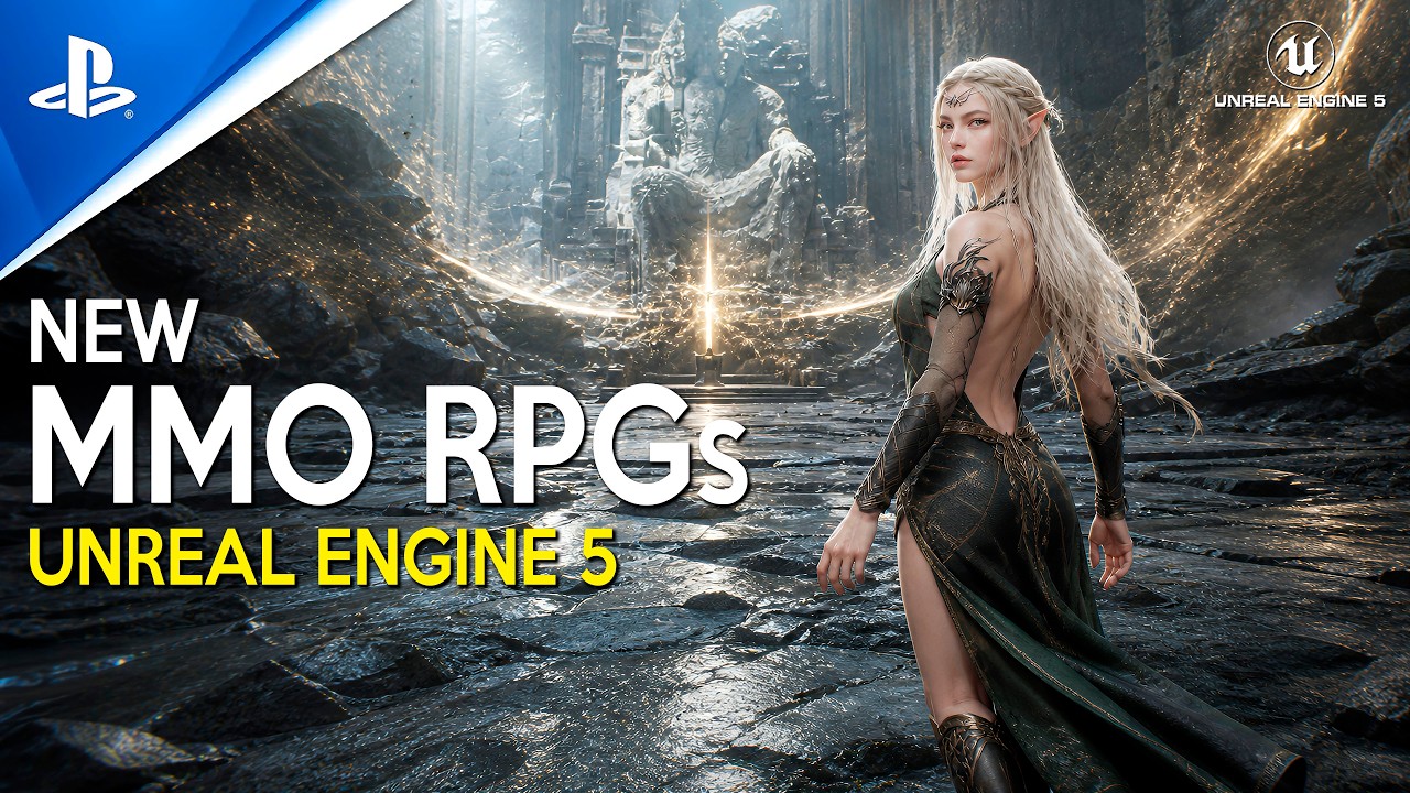 TOP 25 MOST INSANE MMO RPG Games in UNREAL ENGINE 5.8 coming in 2026 and 2027