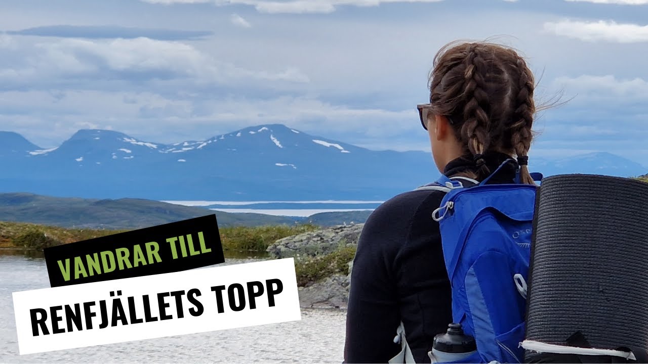 Vandring till Renfjällets topp i Åre (Vita Renen, Edsåsdalen)