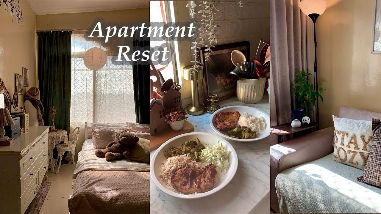 Resetting my apartment 🧺Deep cleaning, meal prep, Ramadan prep begins..🌙