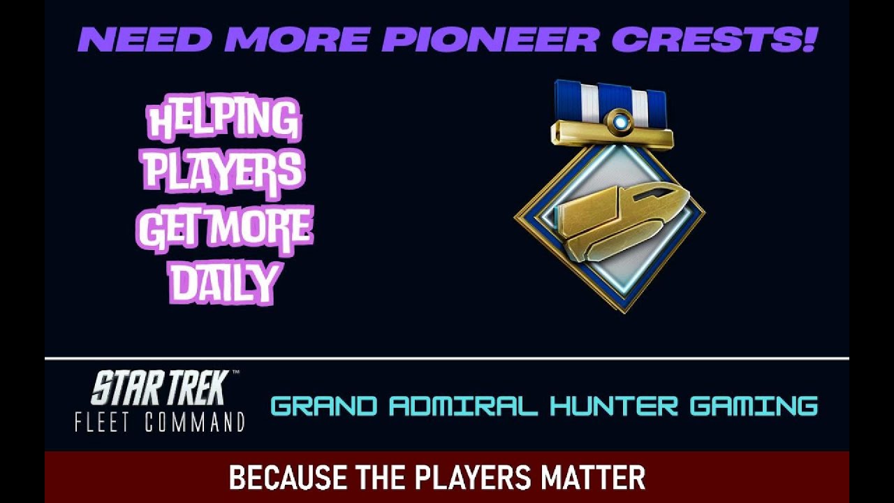 STFC - Getting More Pioneer Crests | Increase Your DAILY Amount