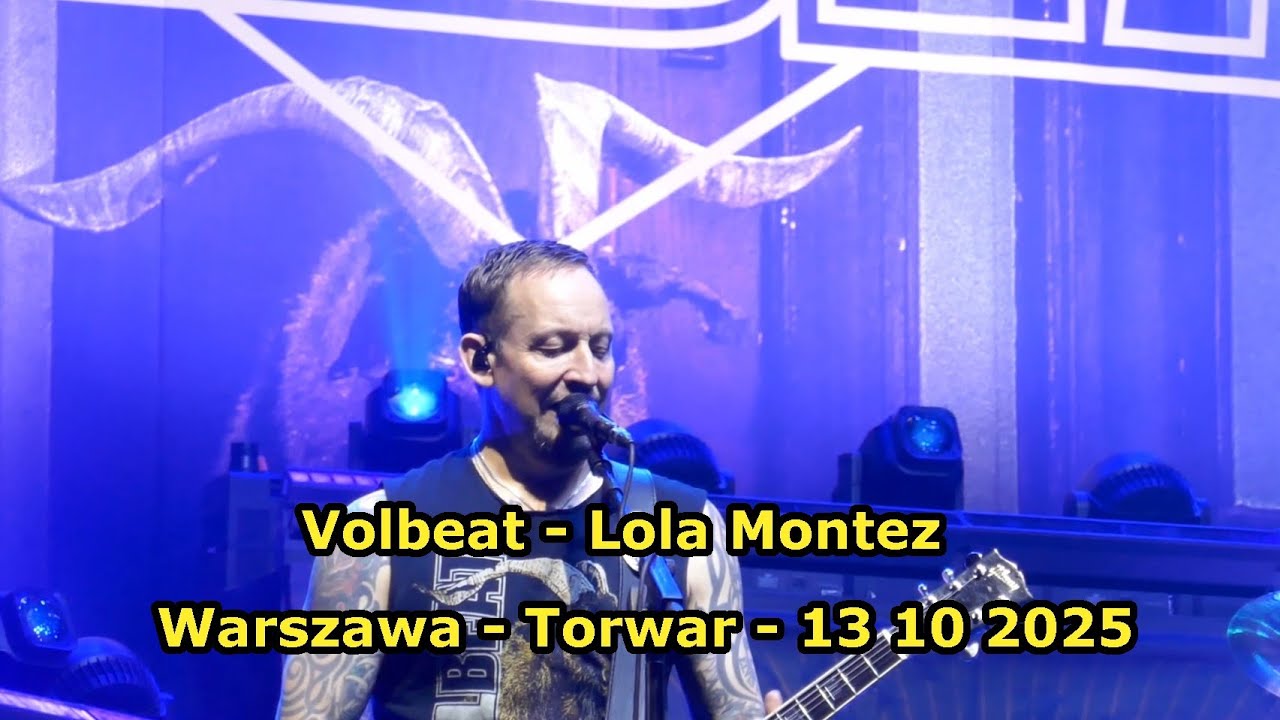 Volbeat - Lola Montez - Warszawa - Torwar - 13 10 2025