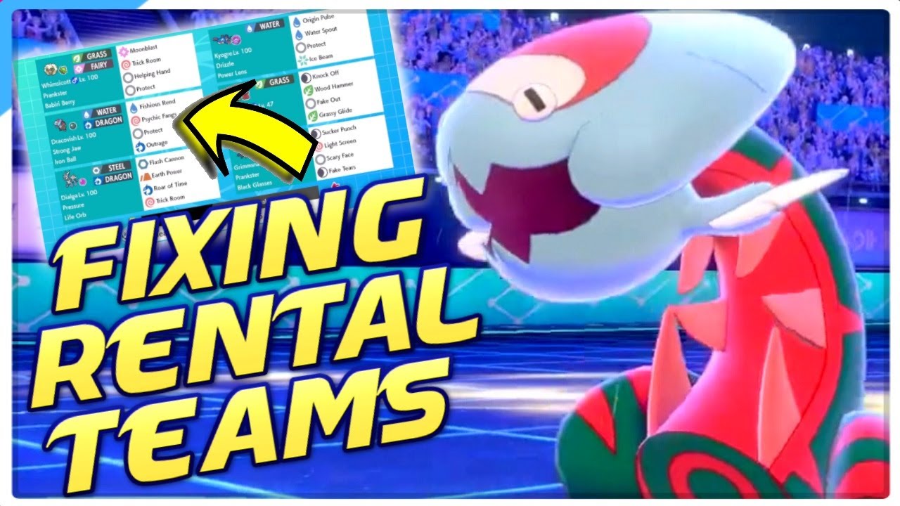 FIXING YOUR Rental Teams! Pokemon VGC 2022 Sword and Shield Competitive Doubles Wifi Battle