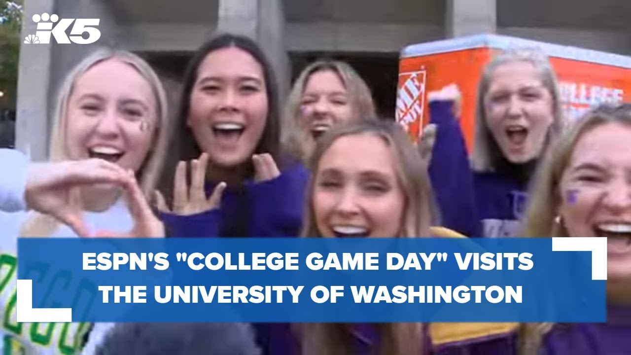 ESPN's 'College GameDay' visits University of Washington