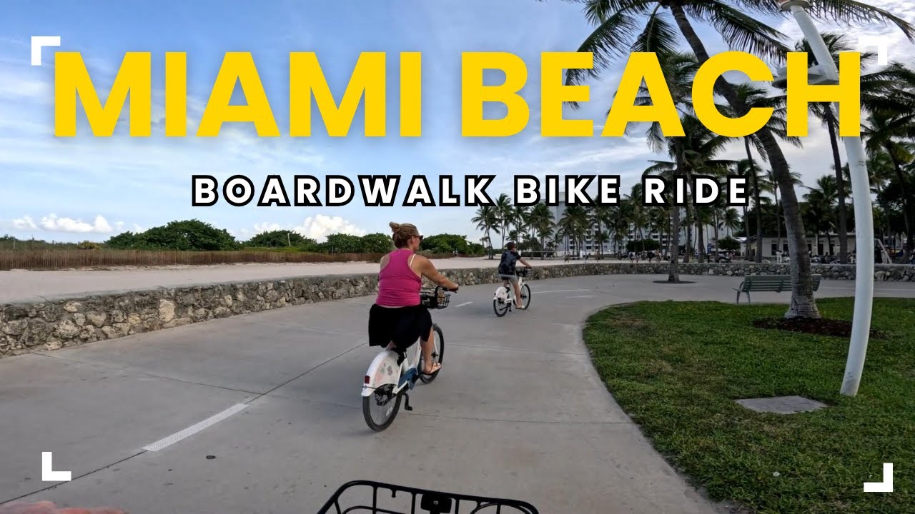 Exploring Miami Beach by Bike | Boardwalk Adventure