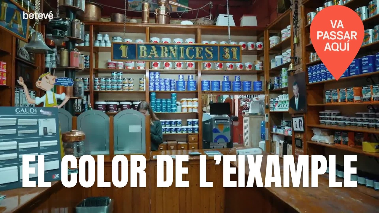 El color de l'Eixample (Pintures Jordi) | Va passar aquí