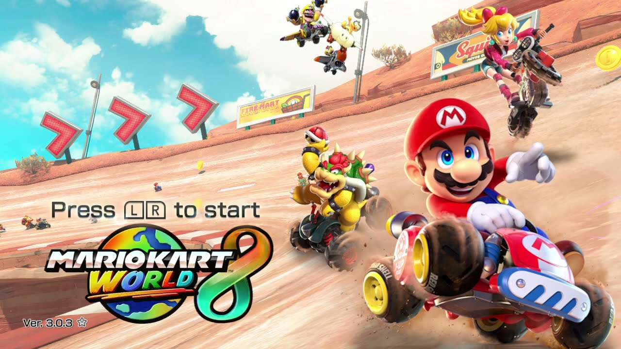 Mario Conquers the Mario Kart World 8 Deluxe's Shell cup. 