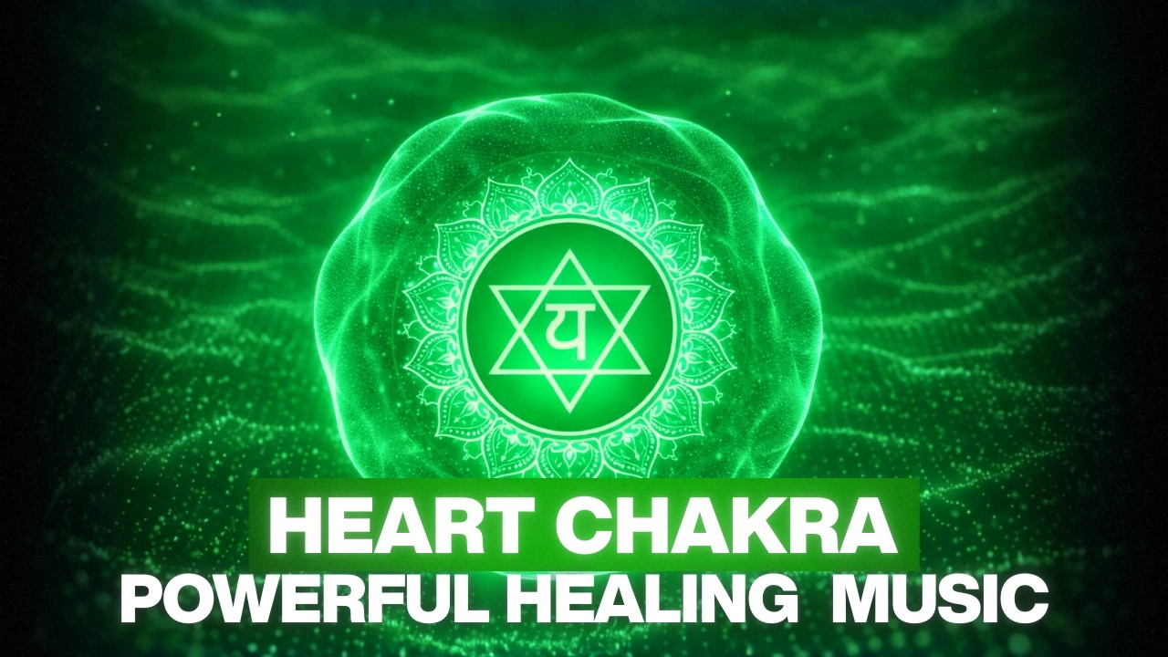 POWERFUL Heart Chakra Healing Music | Anahata Chakra | Guided MEDITATION | 594Hz Frequency