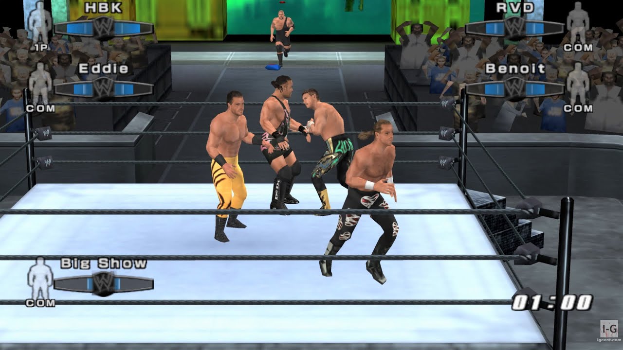 WWE SmackDown vs. Raw 2006 - PSP Gameplay (4K60fps)