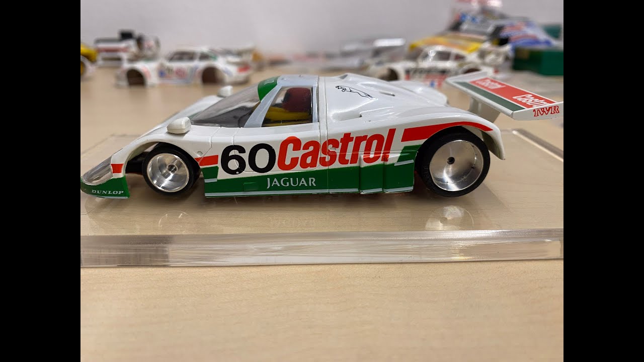 Slotcar Projekte 🧰 Slot Car Garage  Update #1 first Test Plafit Chassis