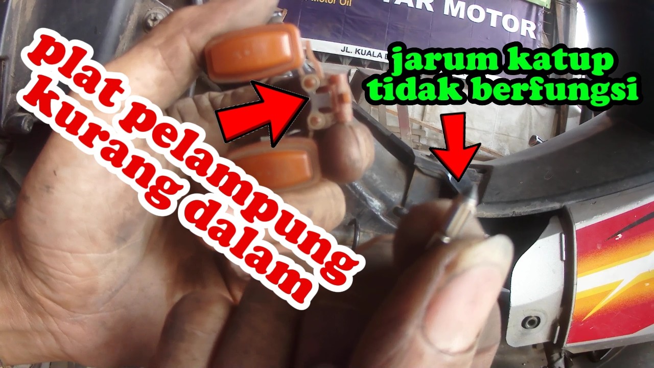 karburator bocor,selang buang pada karburator yang gak mau berhenti mengalir sampai minyak habis