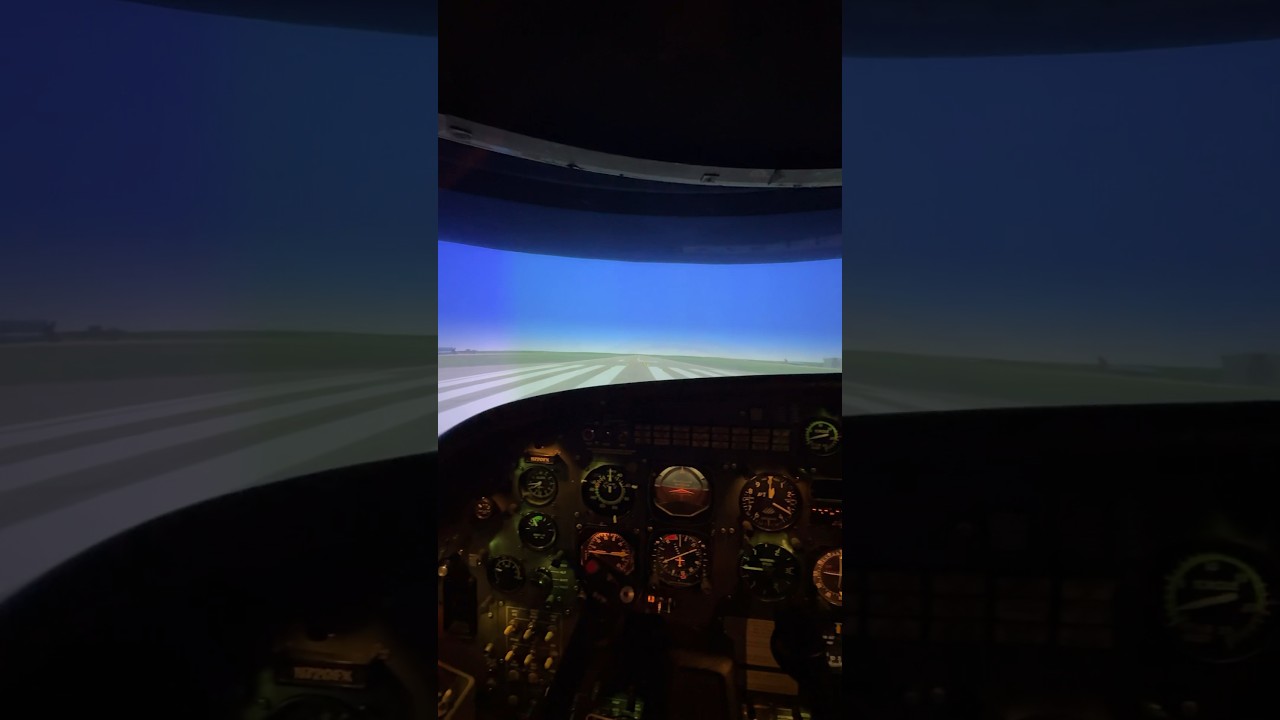 Cessna Caravan 208B Full Motion Flight simulator Training 