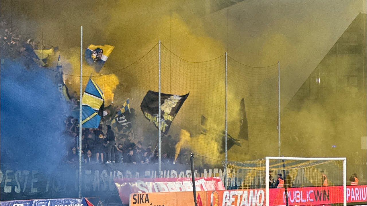 Peluza Ilie Oană la Petrolul 2-2 FCSB