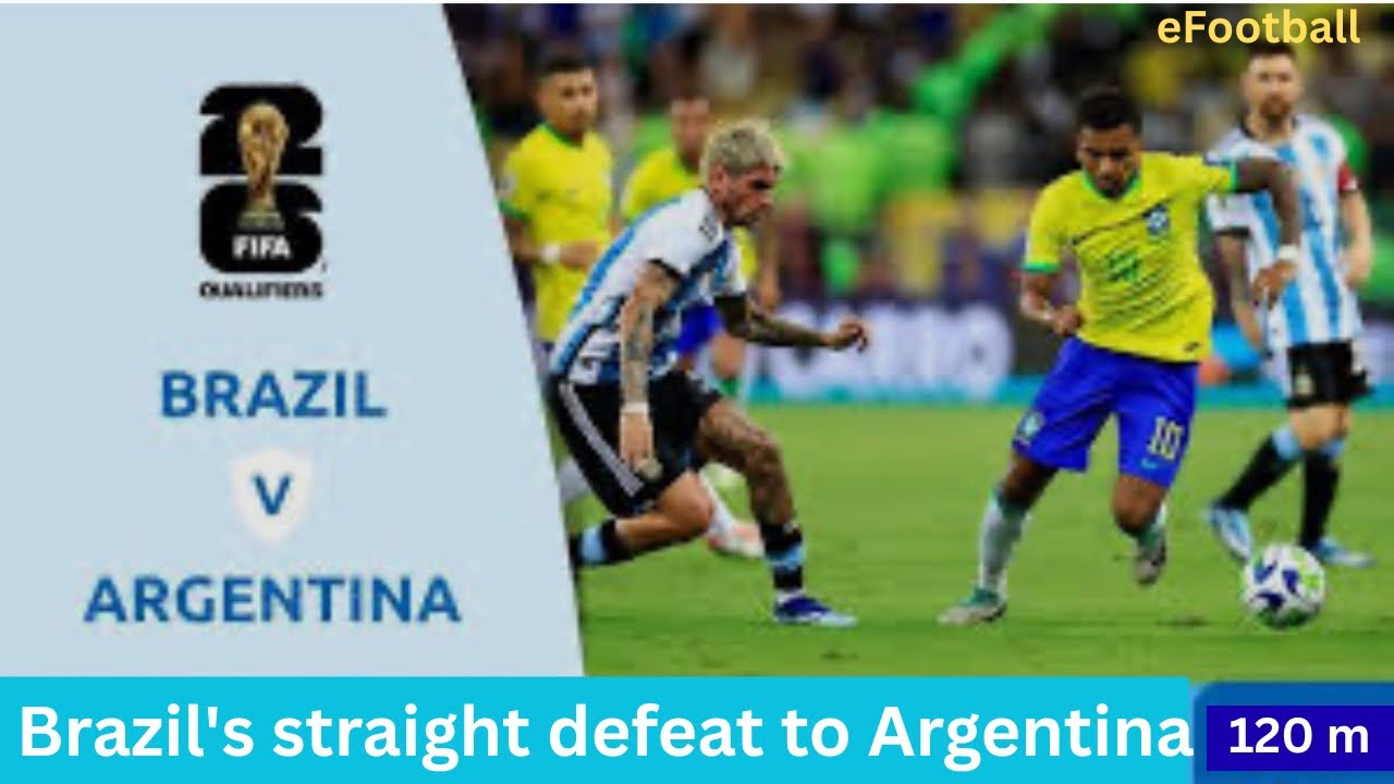 Brazil's straight defeat to Argentina