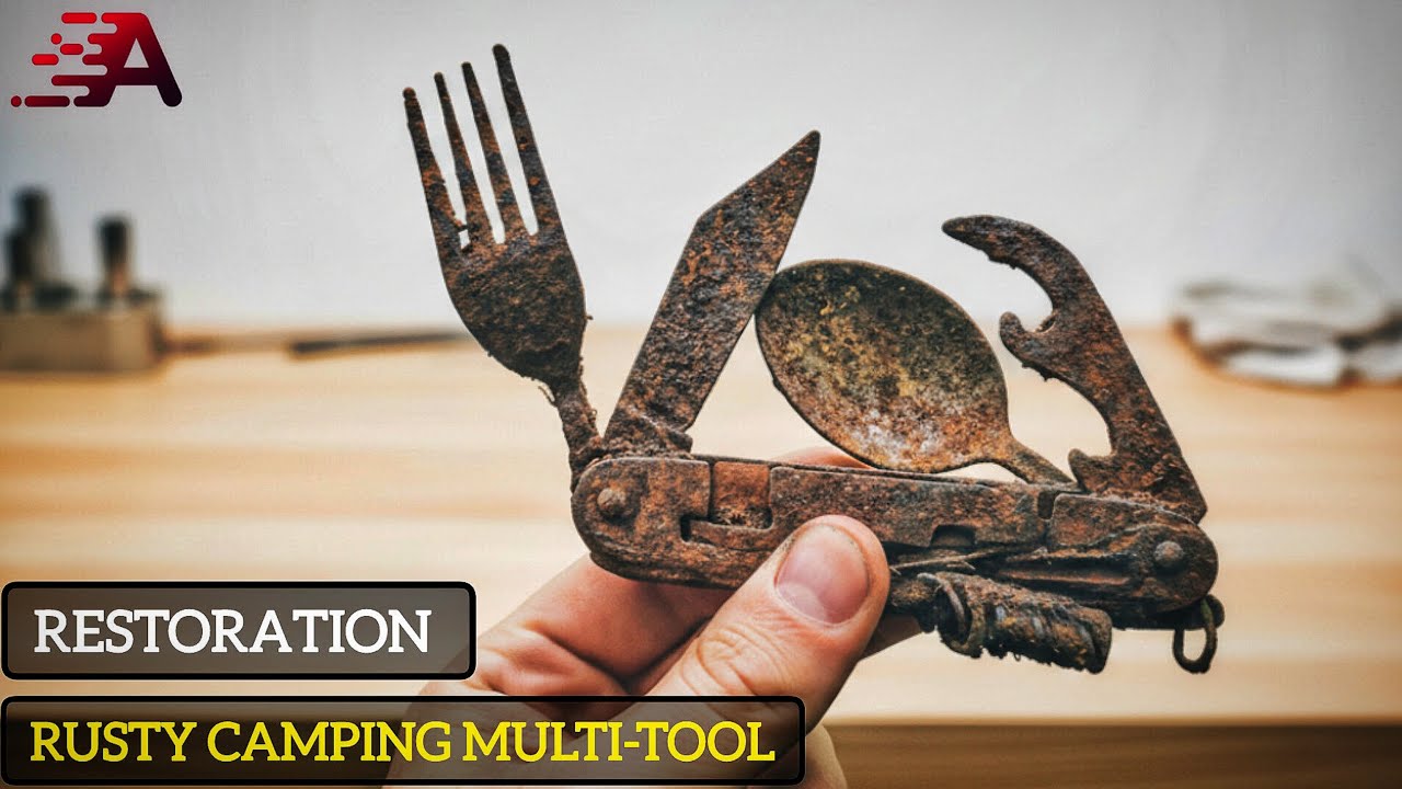 Restoration of a Rusty Camping Multi-Tool