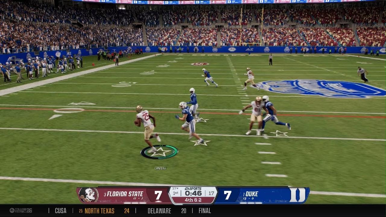 Florida State Online Dynasty Year 6 ACC Championship vs Duke #CFB26