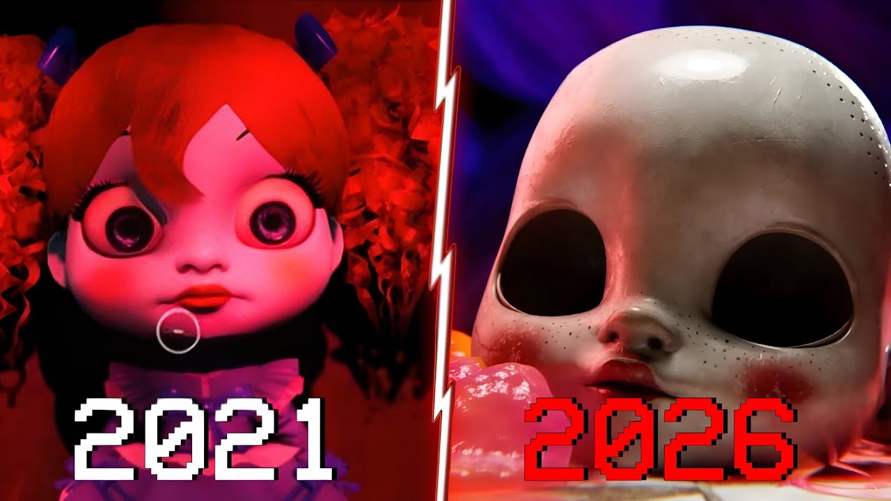 POPPY PLAYTIME POPPY DOLL EVOLUTION (2021 TO 2026)