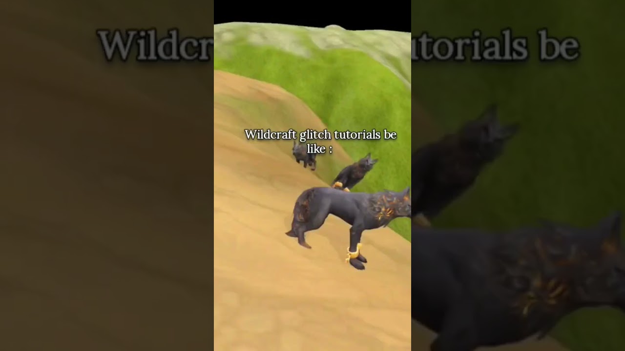pov : Wildcraft glitch tutorials be like ✨