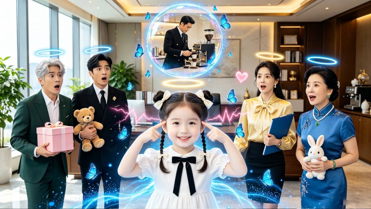 La ni&ntilde;a de seis a&ntilde;os lee todas las mentes, ayuda al pap&aacute; CEO a conquistar el amor de su madre！