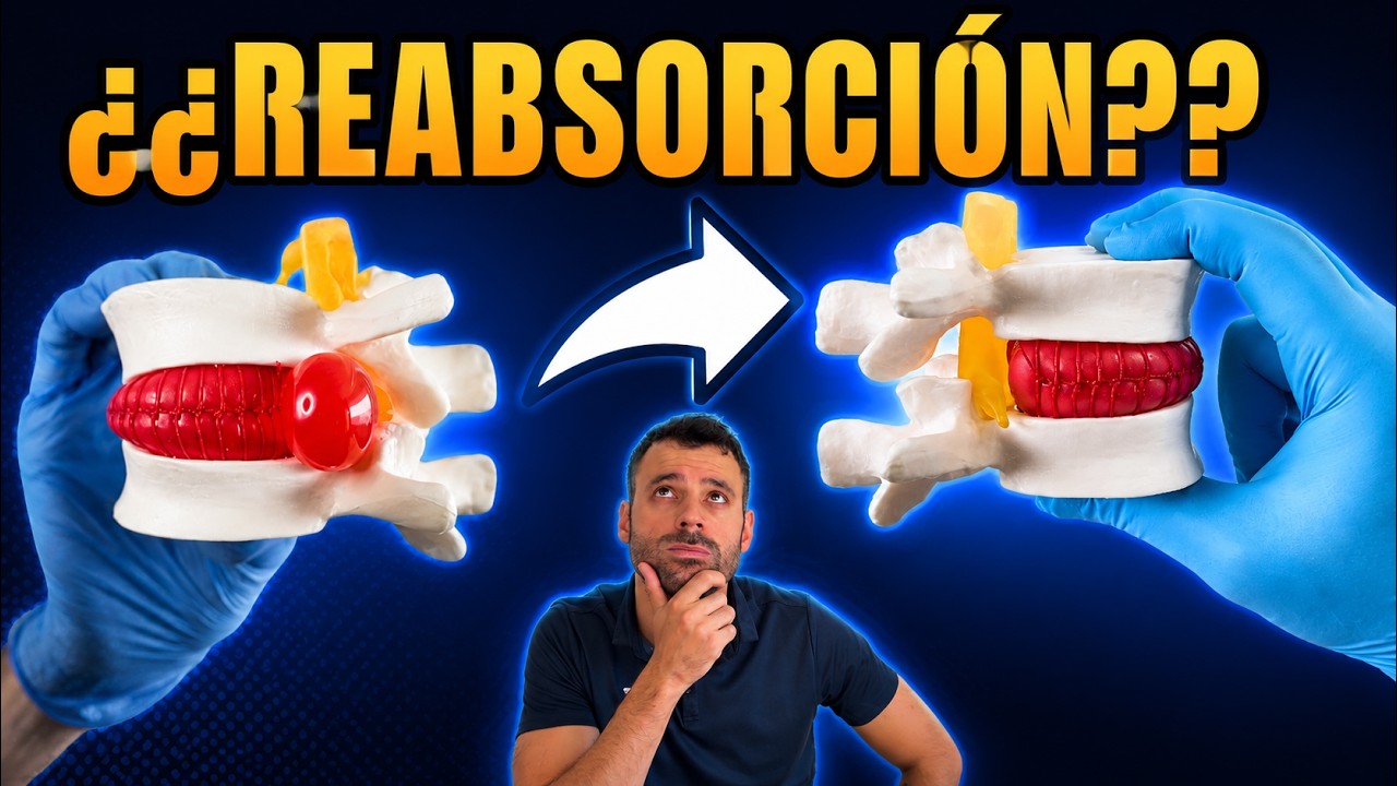 Las claves para reabsorber tu hernia discal