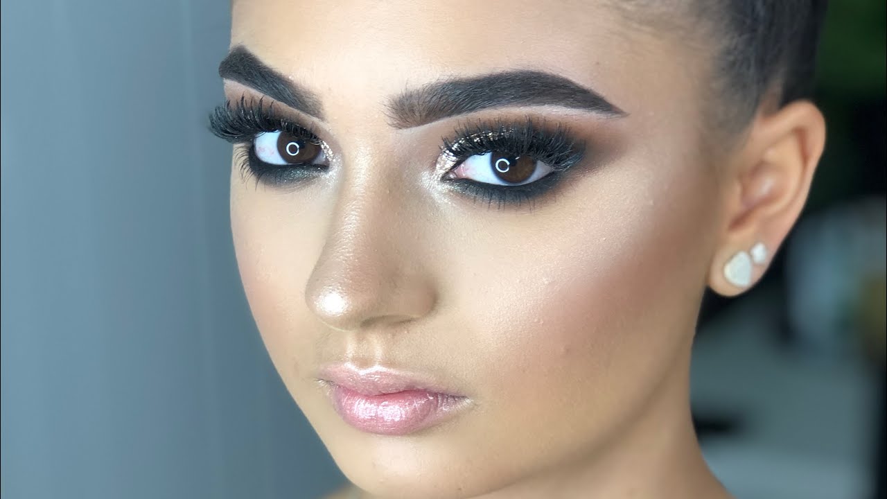 BRONZED CUT CREASE CLIENT MAKEUP TUTORIAL 🥰 VERGE MAKEUP 💄