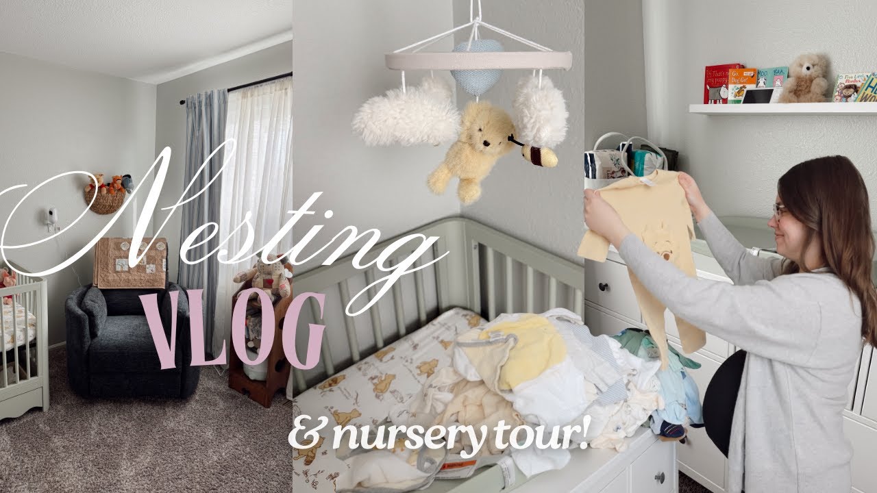 Гнездо для малыша 🧸✨ Экскурсия по детской комнате в стиле Диснея, организация детской, мама-перво...