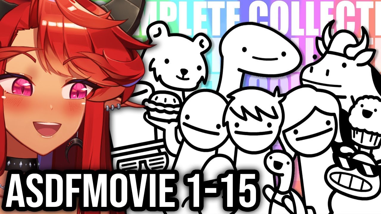 THESE ANIMATIONS ARE SO FUNNY! | asdfmovie 1-15 (Complete Collection)