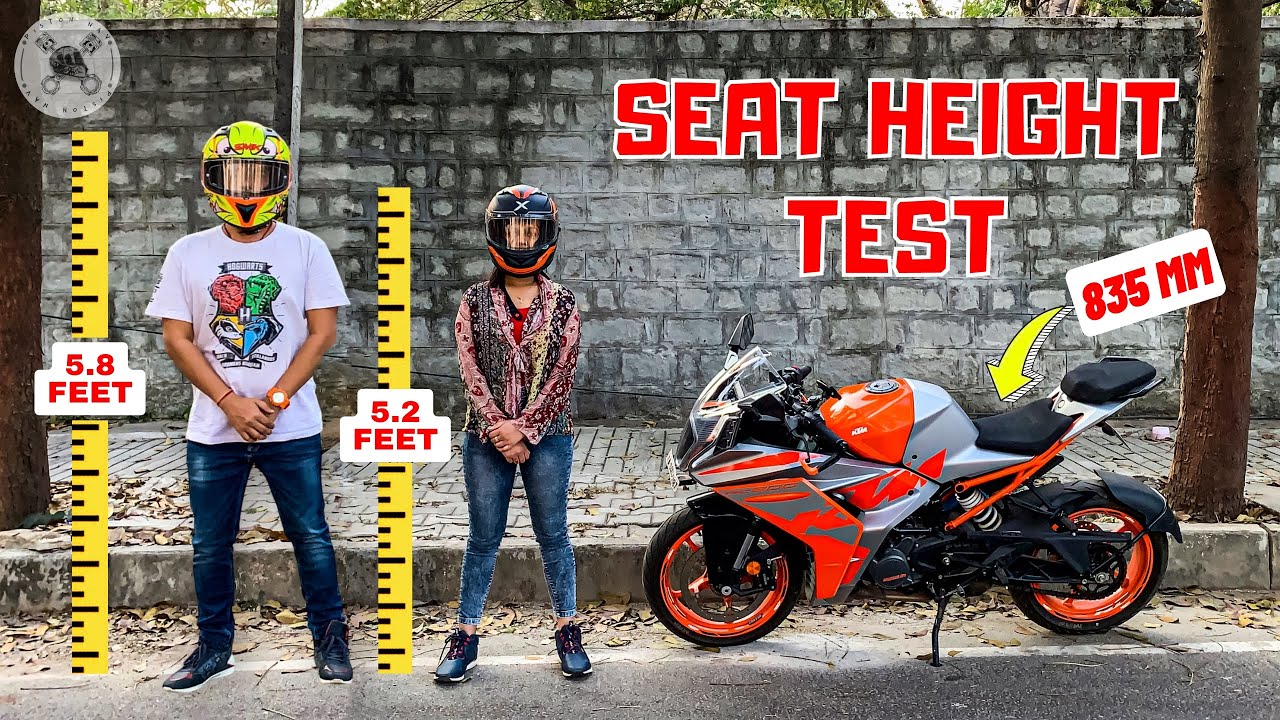 Minimum Height For KTM RC200 2022 ?? | KTM RC Seat Height Comparison | Don’t Worry Short Riders 😉
