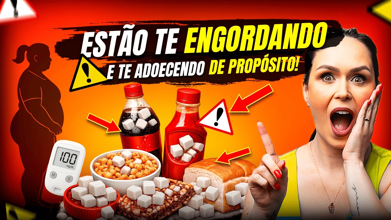 Estão te engordando e te adoecendo de propósito