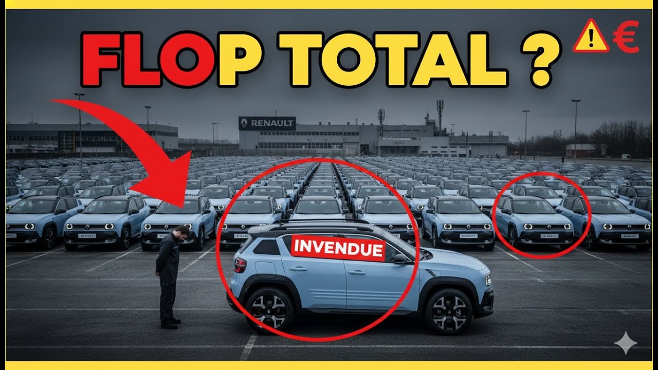 LA RENAULT 4 ELECTRIQUE EST UN FLOP !
