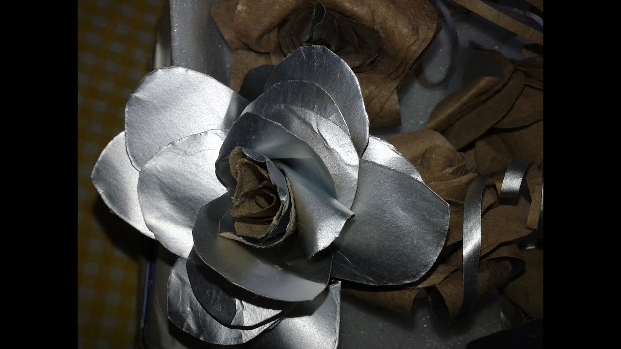 COMO FAZER FLORES COM CAIXA DE  LEITE (Passo a Passo)