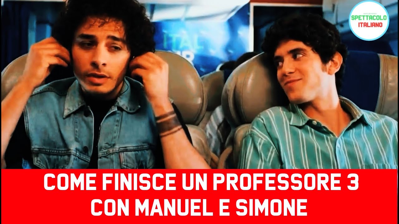 Come finisce Un Professore 3, spiegazione finale ultima puntata: Manuel e Simone partono insieme