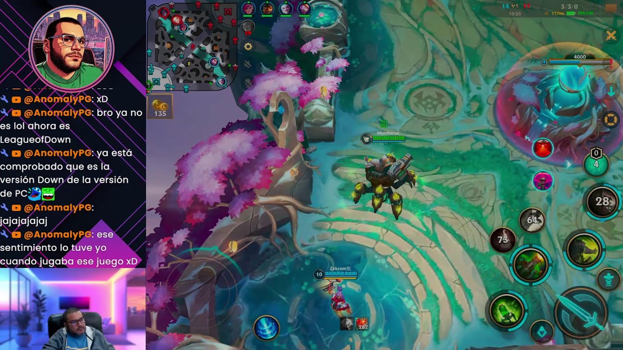 League Of legends: Wild Rift 💠 Chill Stream