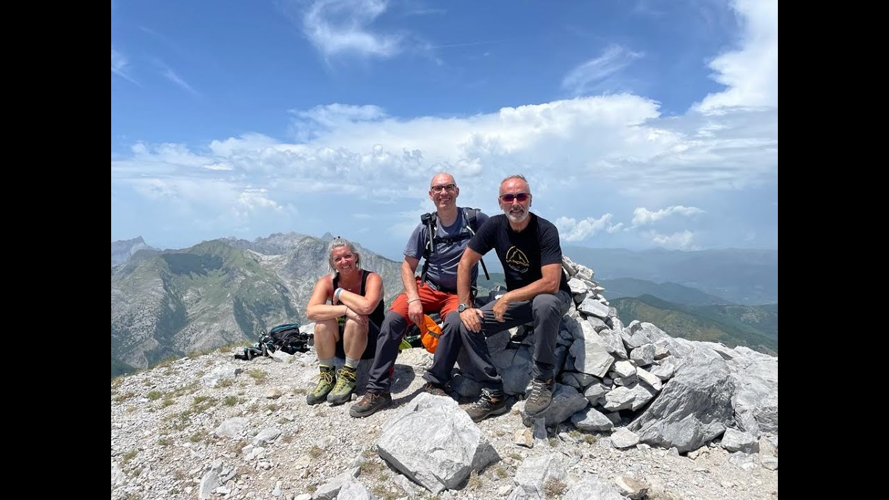 28 05 2022 Pania della Croce e  Pizzo delle Saette dal Piglionico