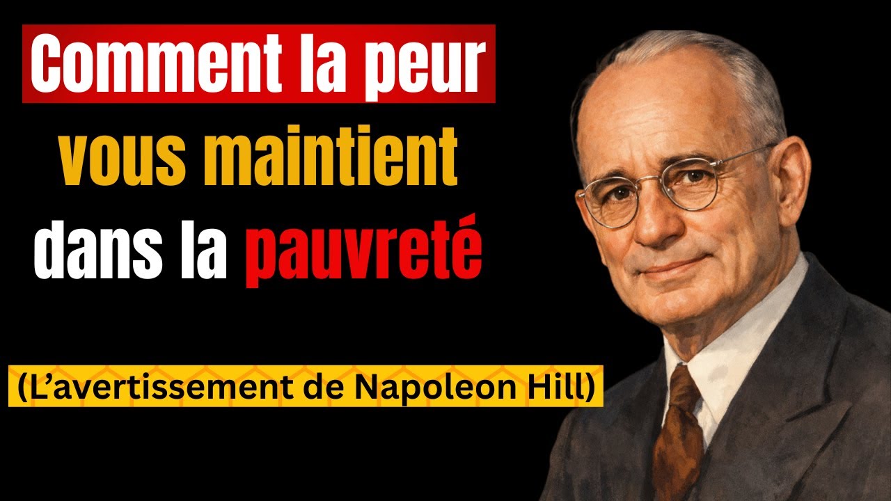 👉 Comment la Peur Vous Garde Pauvre : L’Avertissement Puissant de Napoleon Hill