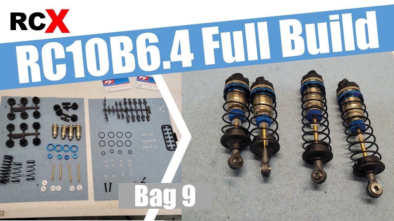 RC10B6.4 Full Build Shocks Bag 9