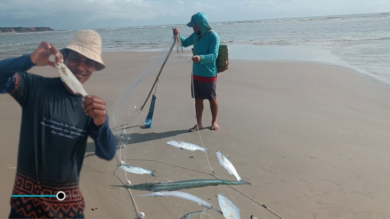 PESCARIA DE TAINHA#sauna #fishing #pescadores #fisherman #rededepesca 