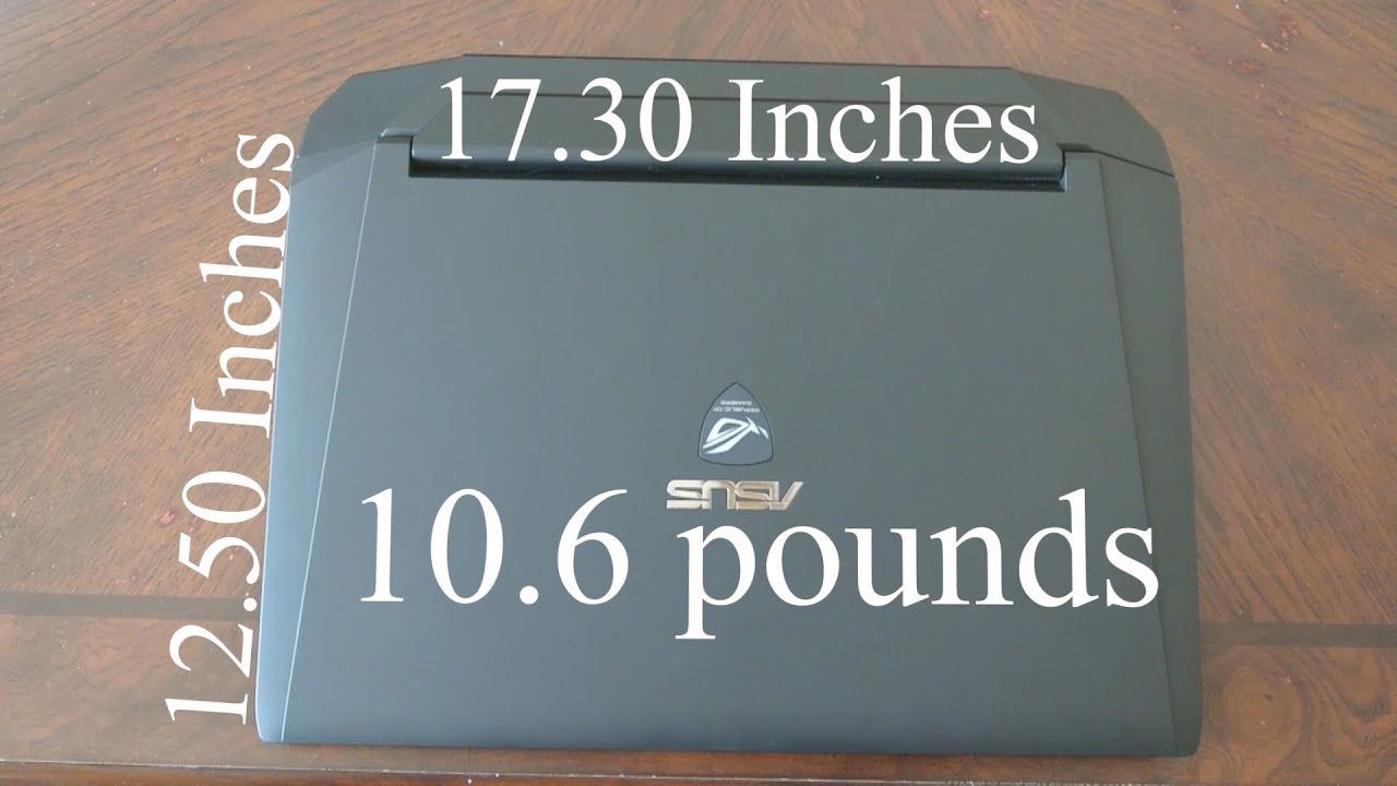 Asus G750JW Gaming Laptop review