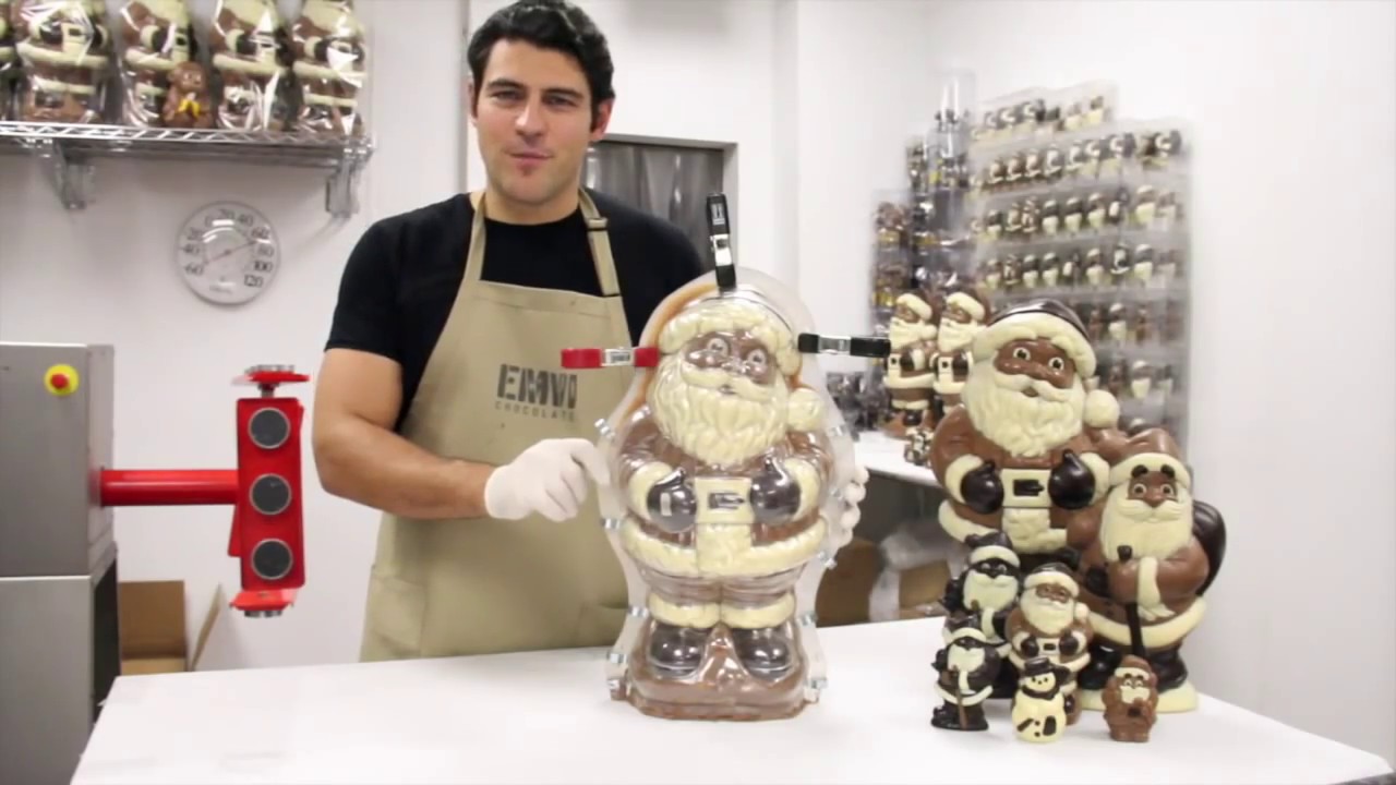 How To Make a Giant Santa by EMVI chocolate