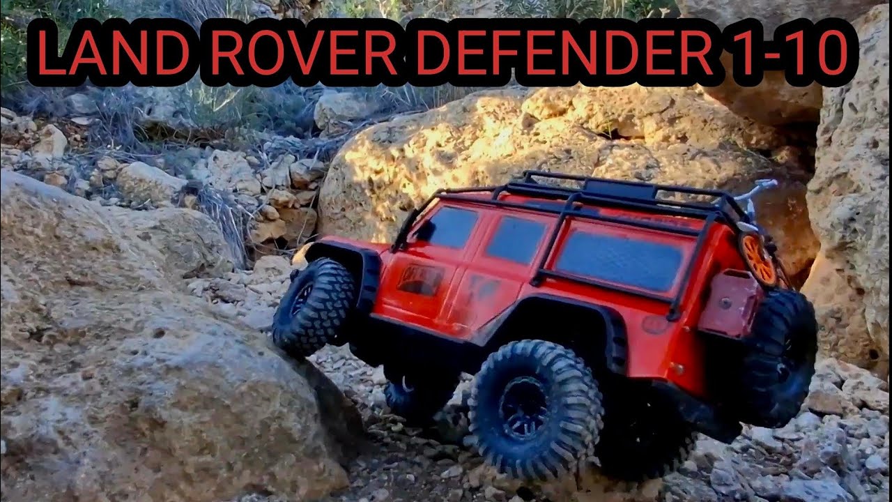 LAND ROVER DEFENDER  HB TOYS #LandRoverDefender #RCcrawler #4x4 #Escala110 #OffRoadRC #RockCrawler 