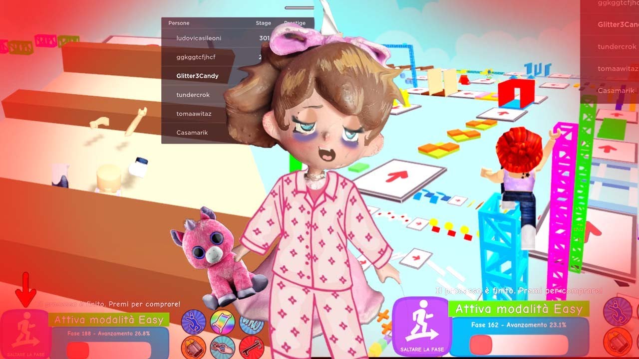 Candy vuole ARRENDERSI  a quest' OBBY ?! ( Roblox) 🎮 [Gameplay]