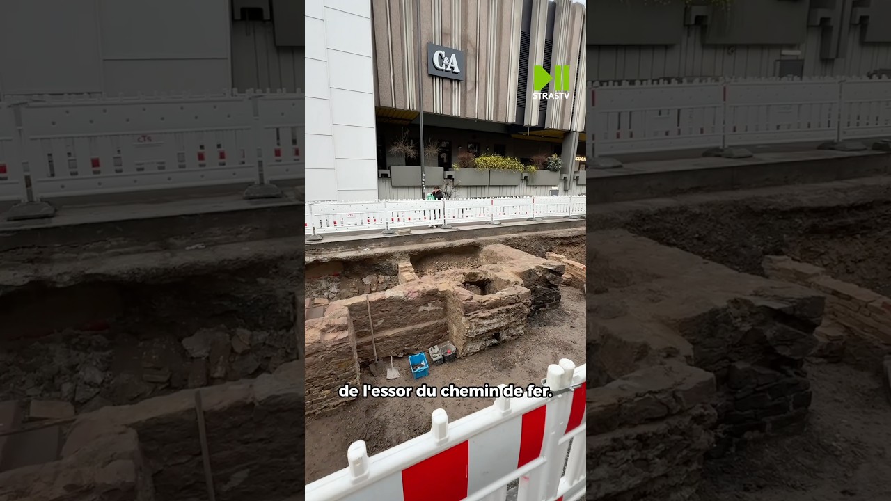 L&rsquo;ancienne gare de Strasbourg se d&eacute;voile ! #strasbourg #histoire #alsace