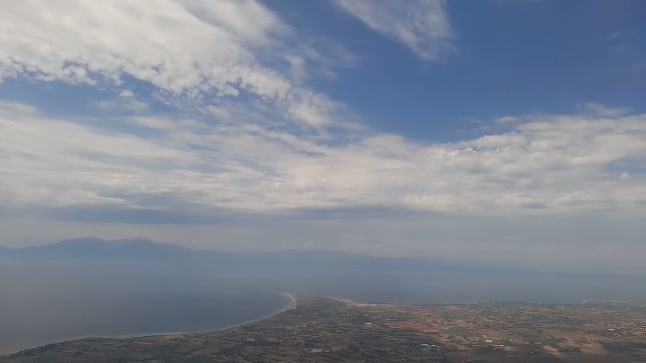 Landing at Thessaloniki Airport (SKG) (10 August 2022)
