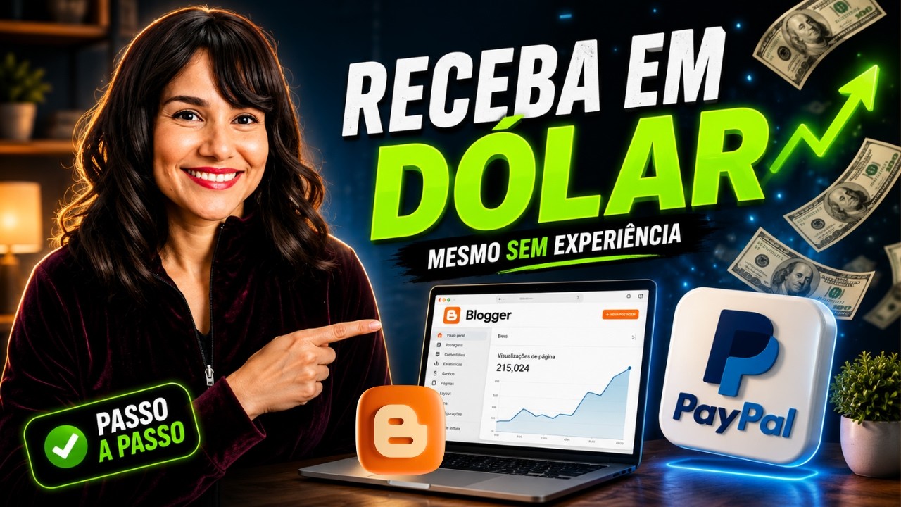 Tenha um SITE que Gera RENDA EXTRA em D&oacute;lar sem Gastar