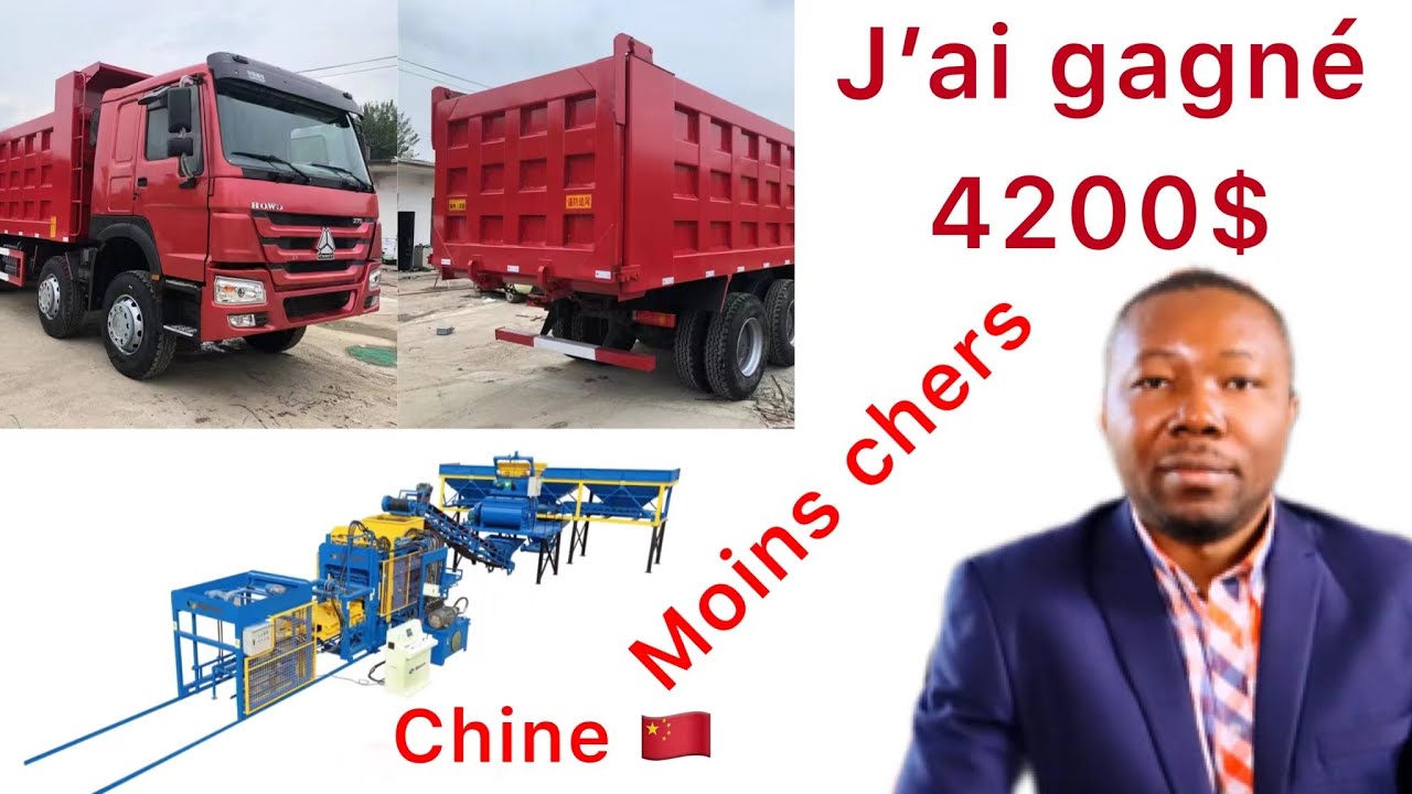 Nous avons fait gagner 4200$ à un client qui a acheté le tracteur HOWO en Chine / Business in China