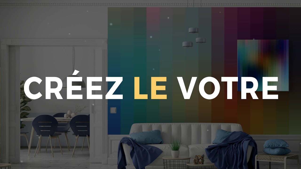 LANCEMENT GAMME PAPIER PEINT SUR-MESURE