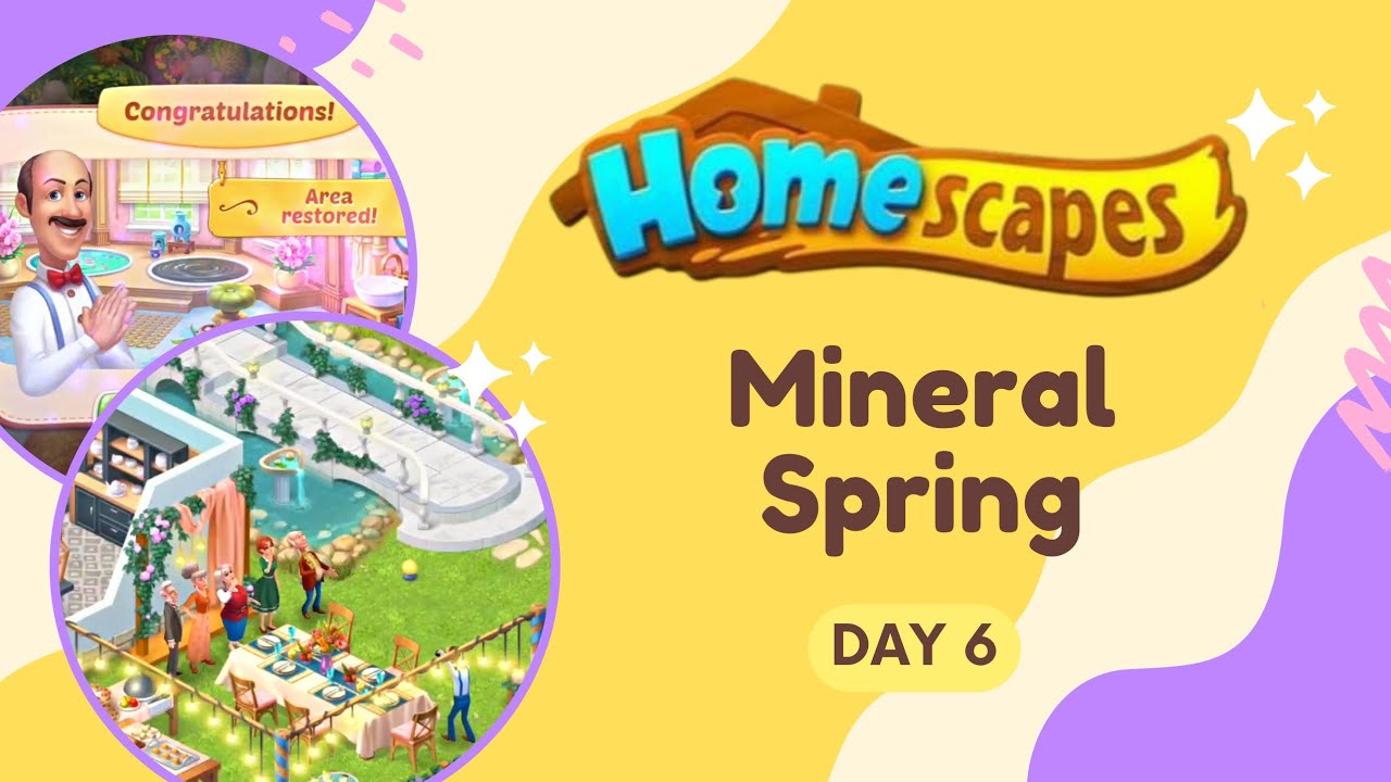 HOMESCAPES - Mineral Spring Day 6 Area Restored