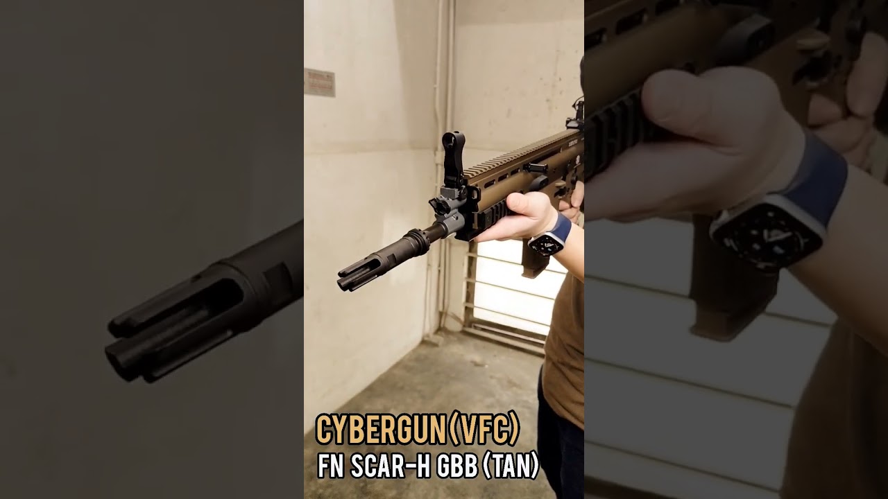 Cybergun (VFC) FN SCAR H GBB Rifle (TAN)